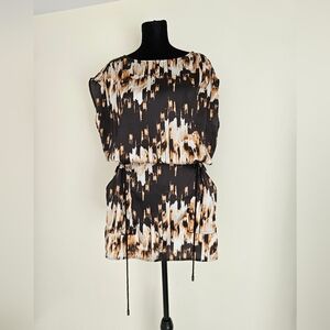 Women's Abstract Print Tunic
